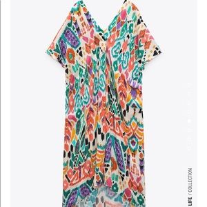 Zara Multi Colored Printed Tunic